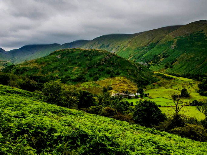 Scafell Pike, ponto mais alto da Inglaterra